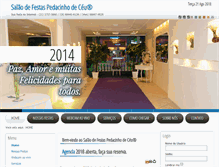 Tablet Screenshot of pedacinhodeceu.com.br